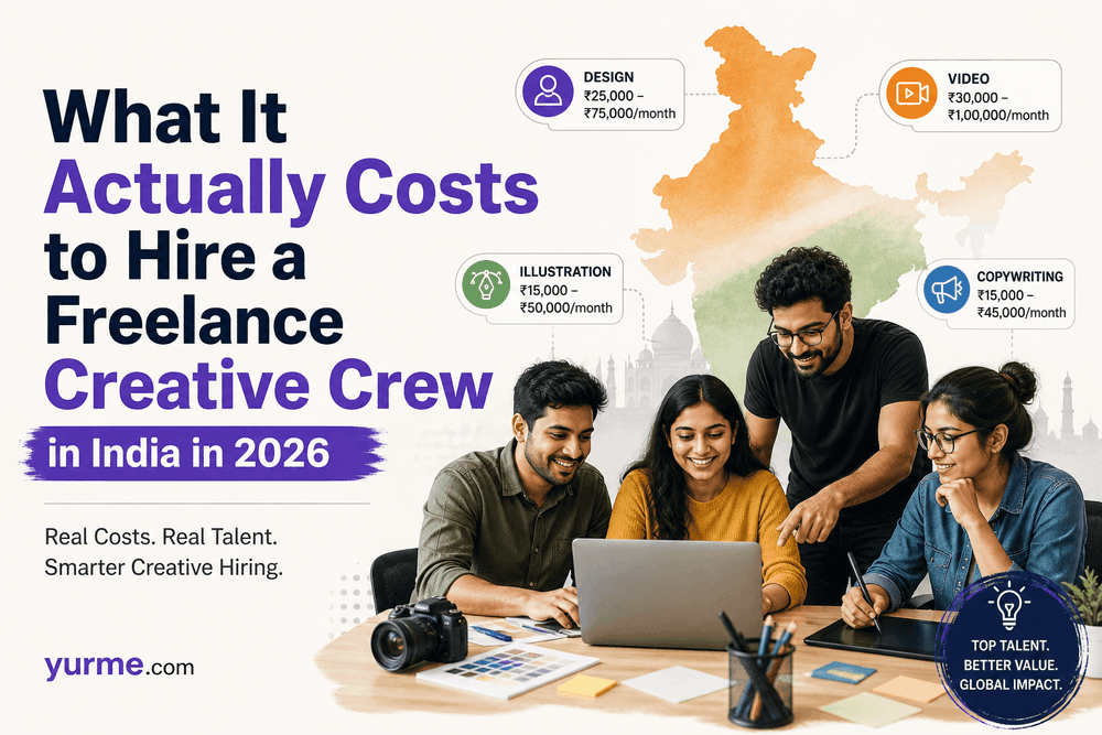 What It Actually Costs to Hire a Freelance Creative Crew in India in 2026
